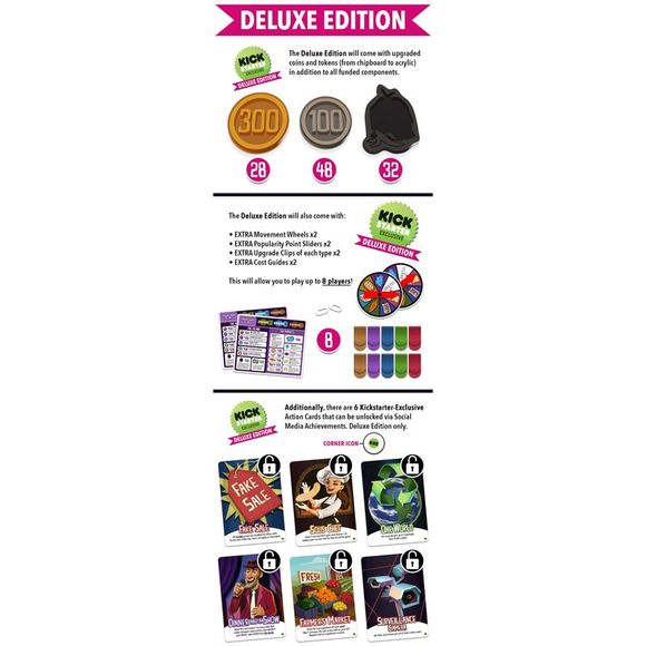 Rival Restaurants Board Game - Deluxe Kickstarter Edition - Picture 3 of 4